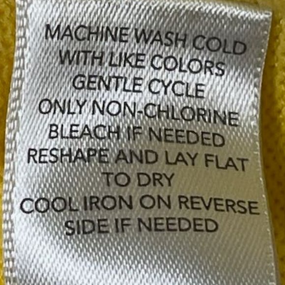 CJ Banks Women's 1X long-sleeved lightweight yellow cardigan sweater. Like new! - Picture 7 of 7